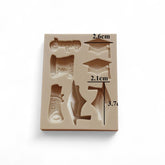 Molde Silicona  Graduación x 7